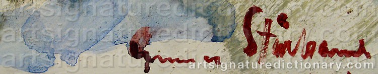 Signature by Gunnar STÅLBRAND