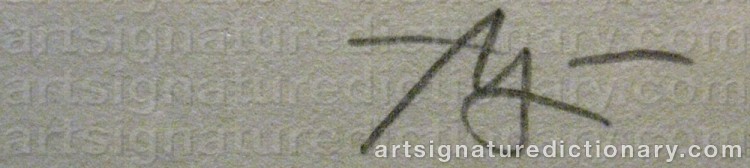 Signature by Anton CORBIJN