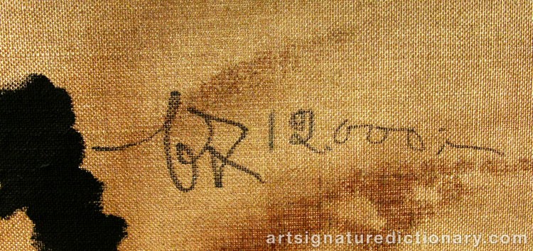 Close-up details showing Bengt LINDSTRÖM signature forgery characteristics