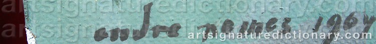 Signature by Endre NEMES