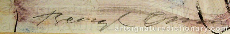 Signature by Bengt OLSON