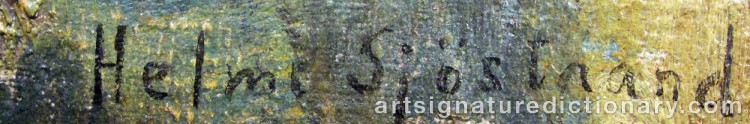 Signature by Helmi SJÖSTRAND