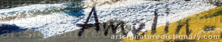 Signature by Albin AMELIN