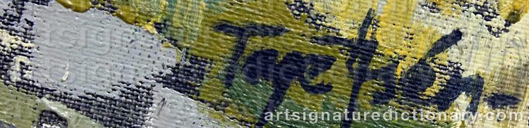 Signature by Tage ÅSÉN