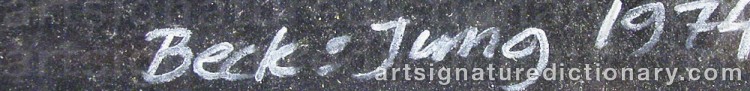 Signature by BECK AND JUNG