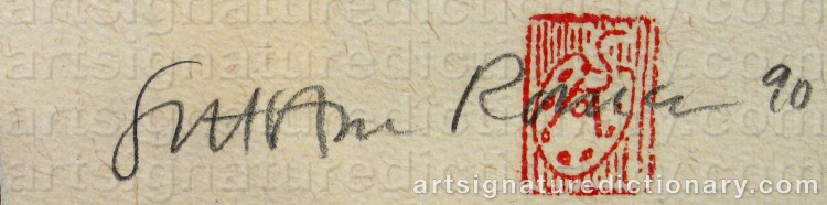 Signature by Roman SCHEIDL