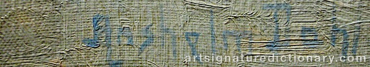 Signature by Anshelm DAHL
