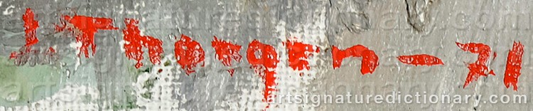 Signature by John THORGREN