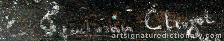 Signature by Boris FRÖDMAN-CLUZEL