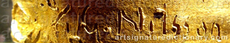 Signature by Gunnar NILSSON