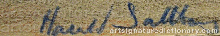 Signature by Harald SALLBERG