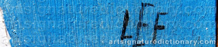 Signature by Lars Erik FALK