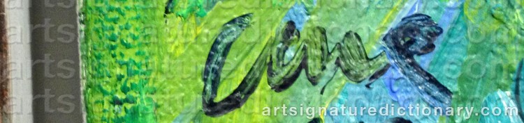 Signature by Louis CANE