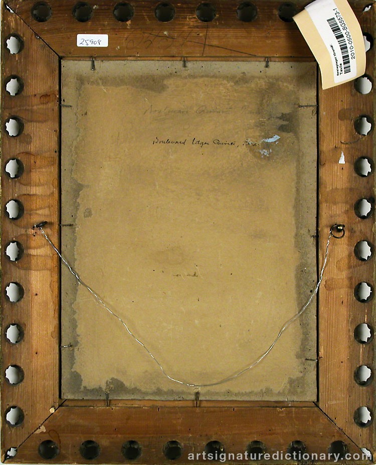 Close-up details showing Konstantin Alexeievich KOROVIN signature forgery characteristics