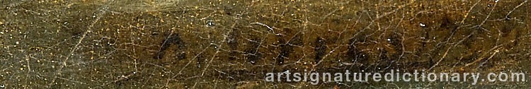 Authentic signature by Dominic SERRES on Painting/Watercolour artwork