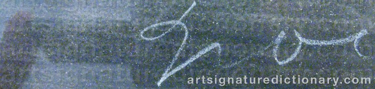 Signature by Jim DINE