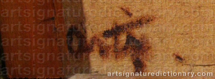 Signature by Manuel ORTIZ DE ZARATE