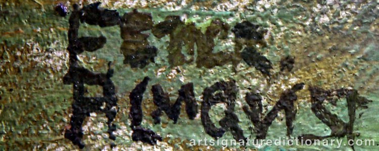 Signature by Ester ALMQVIST