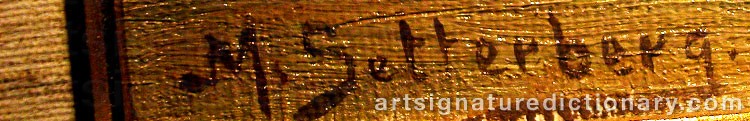 Signature by Maja SETTERBERG