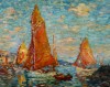 Close-up details showing Vincent Van GOGH signature forgery characteristics