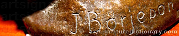 Signature by John BÖRJESON