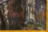 Close-up details showing Bruno LILJEFORS signature forgery characteristics