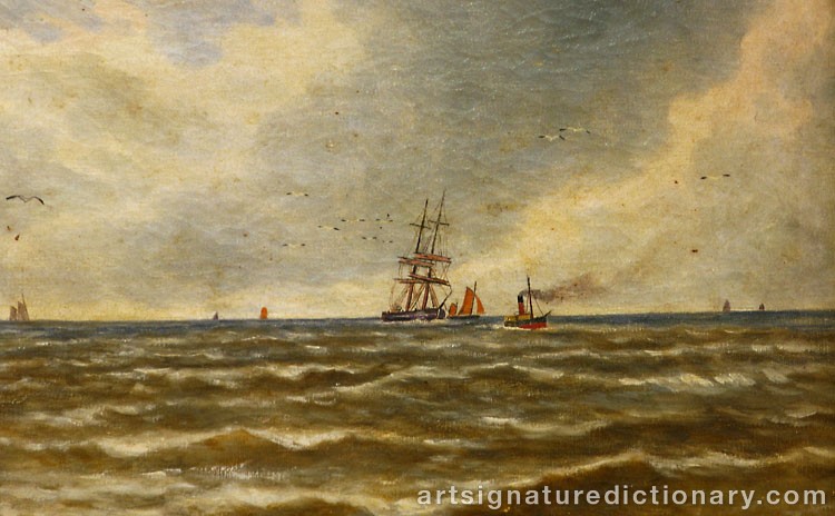 Close-up details showing Jacob HÄGG signature forgery characteristics