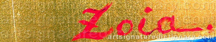 Signature by Krukowskaja ZOIA