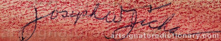 Signature by Joseph JICHA