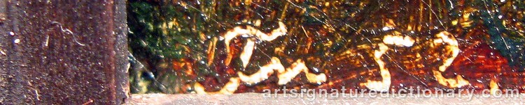 Signature by Ferdinand FAGERLIN