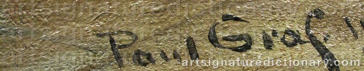Signature by Paul GRAF