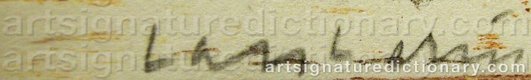 Signature by Lars LERIN