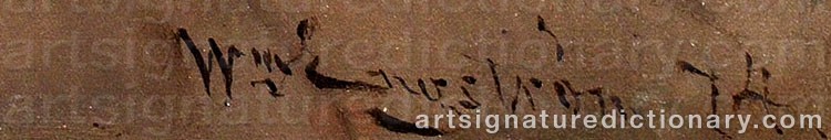 Signature by Wilhelm ‘Ville’ ENGSTRÖM