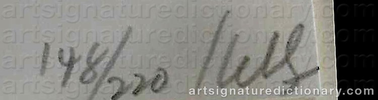 Signature by Ellsworth KELLY