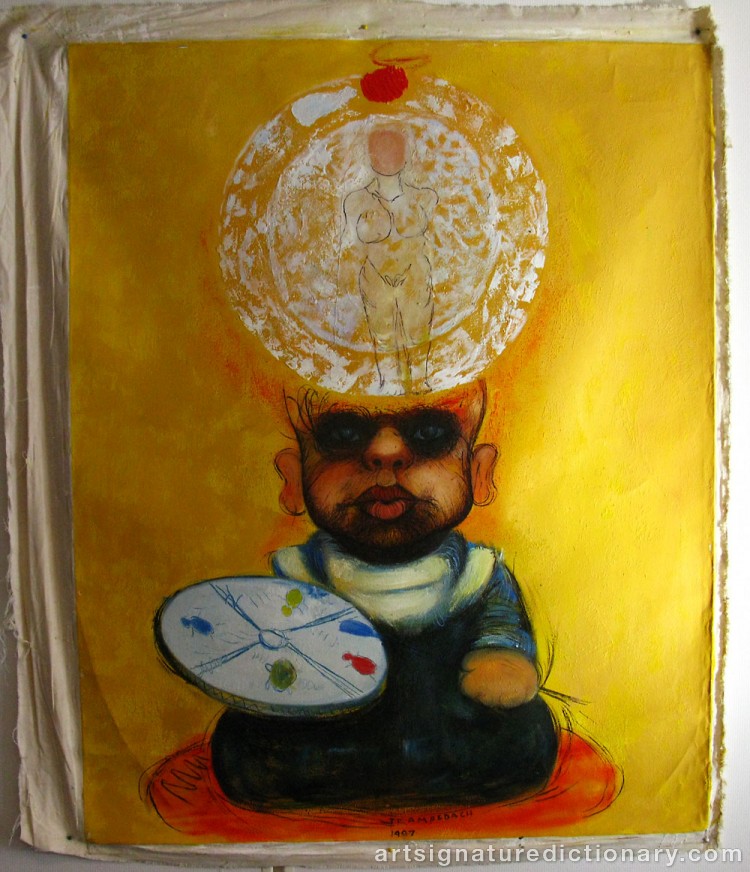 Close-up details showing Kurt TRAMPEDACH signature forgery characteristics