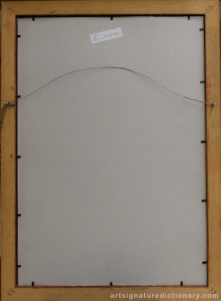 Close-up details showing Jenny NYSTRÖM signature forgery characteristics