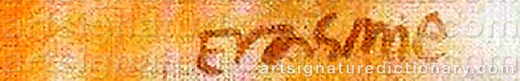 Signature by Tosten ERASMIE
