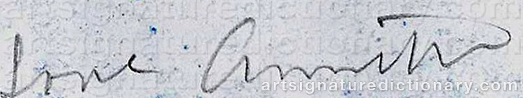 Signature by Annette LEMIEUX