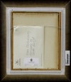 Close-up details showing August STRINDBERG signature forgery characteristics
