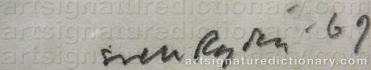 Signature by Sven RYDÉN