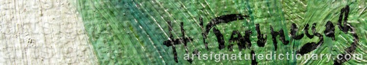 Authentic signature by Nikolai Dmitrievich KUZNETSOV on  artwork