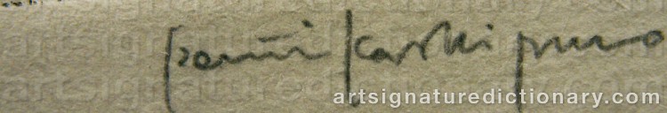 Signature by Pentti KASKIPURO