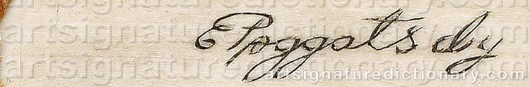 Authentic signature by Esse The Younger (Sami Artist) POGGATS on Other artwork