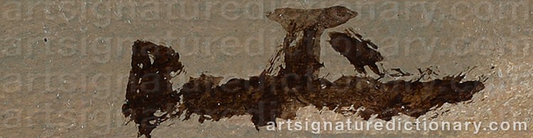 Signature by Louis BASTIN