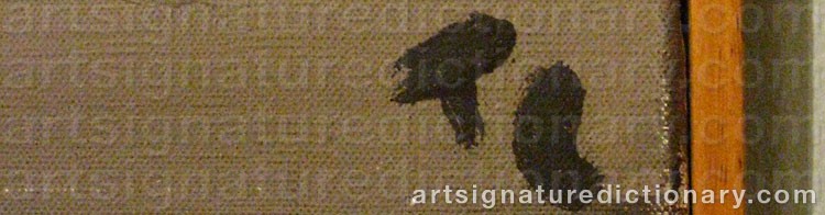 Signature by Pierre TAL-COAT