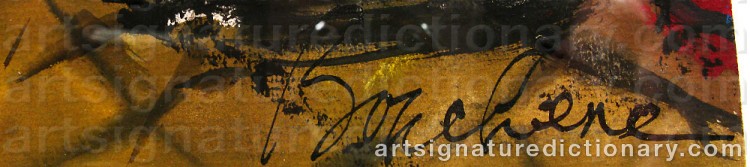 Signature by Dimitri Dimitrievich BOUCHENE