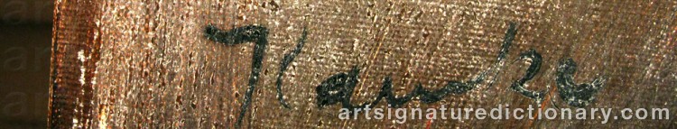 Signature by Ivar KAMKE