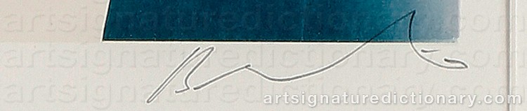 Signature by Emanuel BERNSTONE