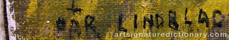 Signature by Pär LINDBLAD