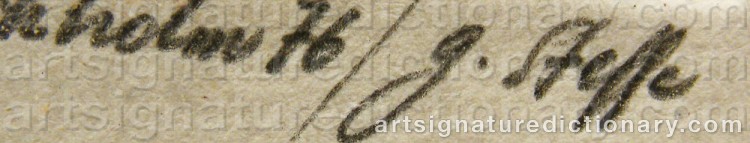 Signature by Gerald STEFFE